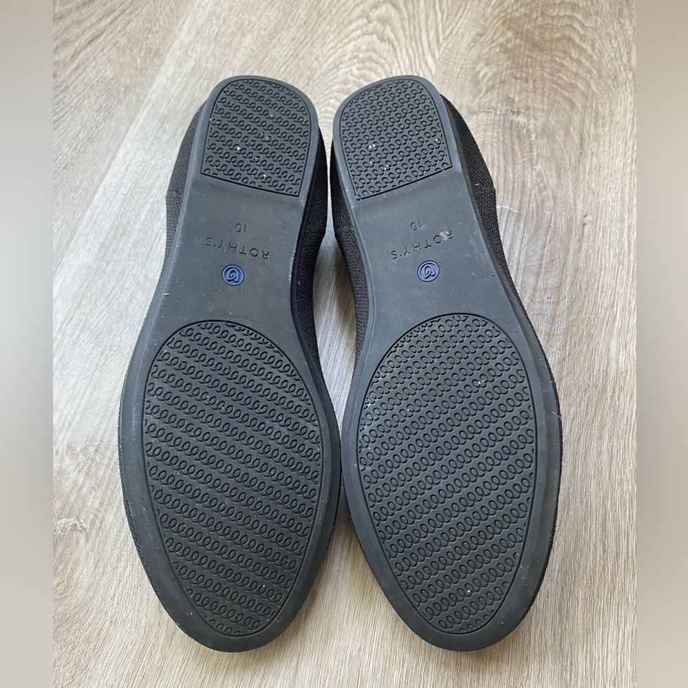 Rothy’s “The Loafer” Size 10 Black - Picture 6 of 7